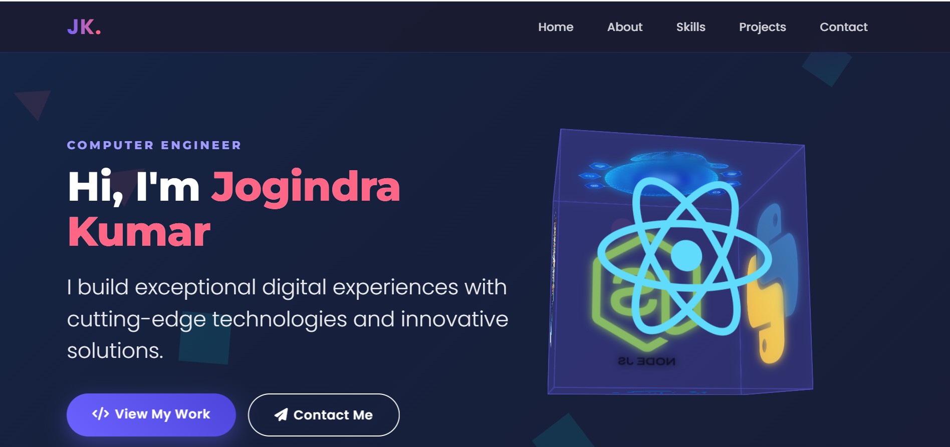 Jogindra Kumar Portfolio